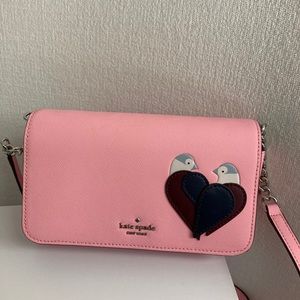 NWT Kate Spade Love Birds Small Flap Crossbody